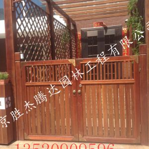 延慶防腐木花架葡萄架