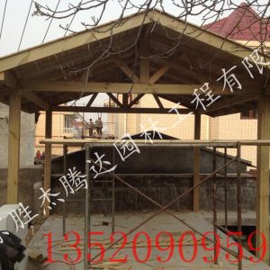 朝陽(yáng)防腐木亭子 涼亭