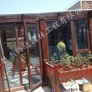 朝陽(yáng)木屋施工