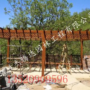 昌平防腐木花架設(shè)計(jì)施工